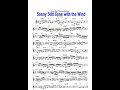 Sonny Stitt Solo Transcription 【gone with the wind 】1/2 #shorts