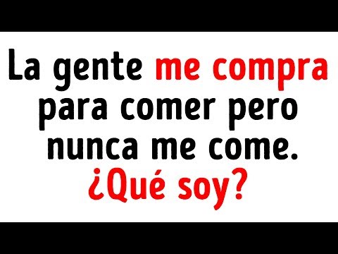 ¿Eres Capaz De Responder a Estos Acertijos En El Tiempo Límite?