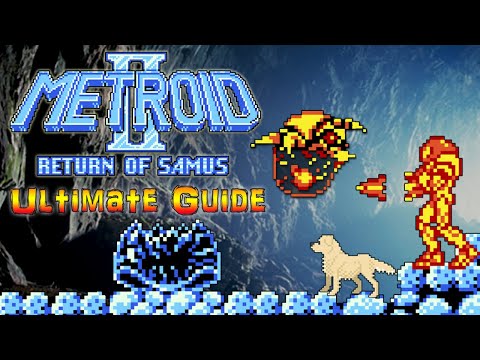 #Metroid2 Metroid II: The Return of Samus GAME BOY - ULTIMATE GUIDE - ALL Items,  ALL Endings, 100%