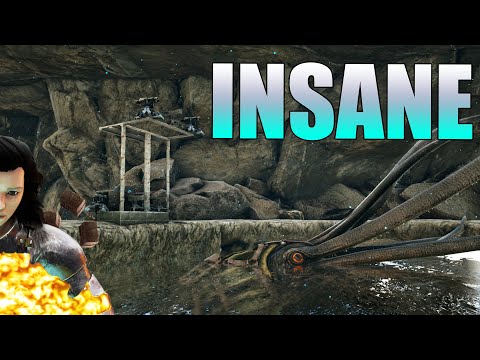 DUO Raiding A Broken Water Entrance Cave For Insane Tek Loot! | Ark PvP