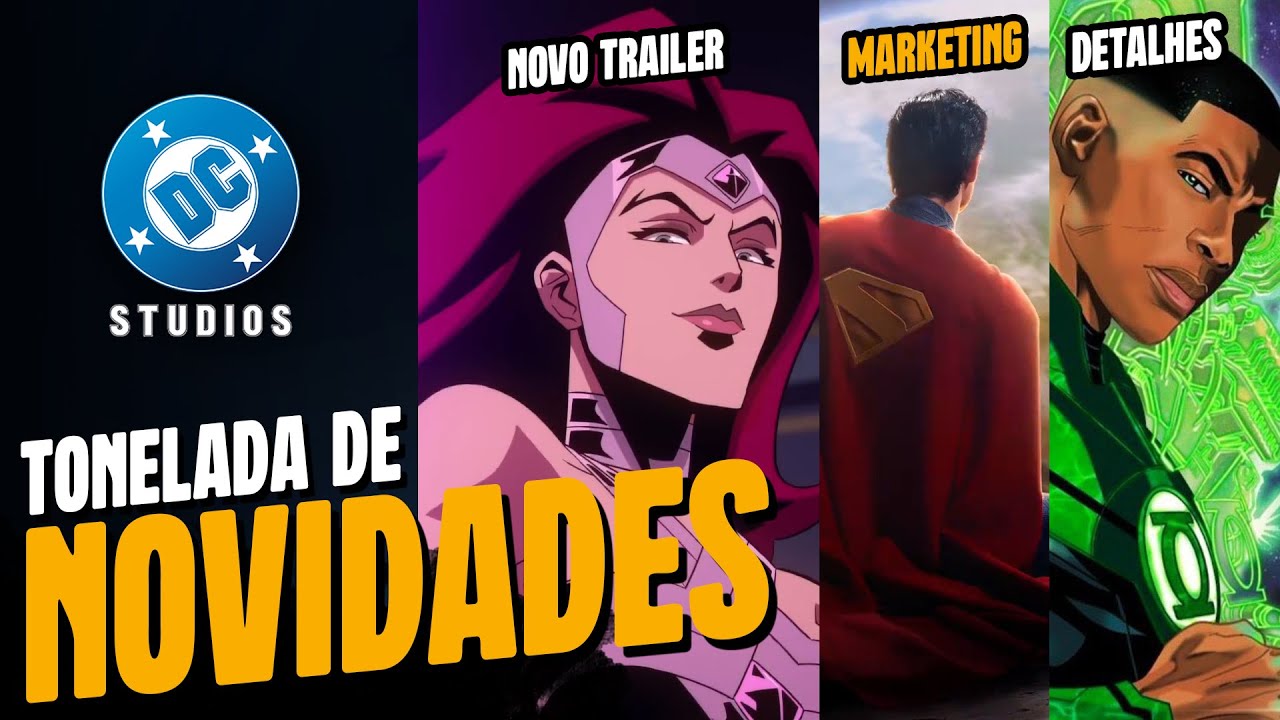 UMA TONELADA de NOVIDADES da DC na COMIC CON - SUPERMAN, CREATURE COMMANDOS TRAILER e +++