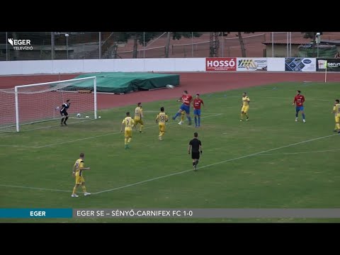 Labdarúgó NB III.: Eger SE – Sényő-Carnifex FC 1-0  - 2020.08.24.