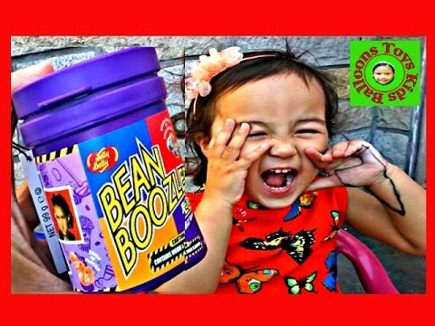 Jelly Belly Bean Boozled Challenge + Hello Kitty Kinder Surprise Eggs + Car Surprise Toys Video