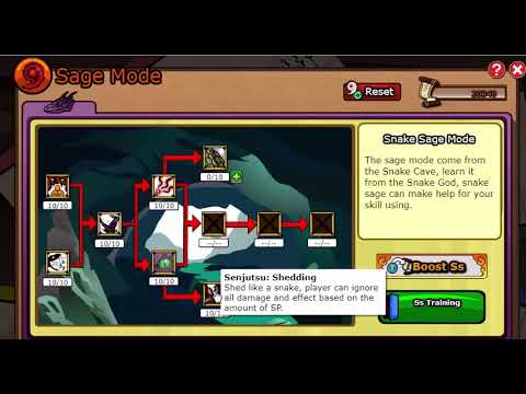 Ninja Saga Yangki - change senjutsu