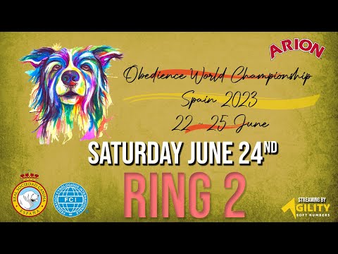 OBEDIENCE FCI WORLD CHAMPIONSHIP - SPAIN 2023 (RING 2 - Saturday Qualifications)