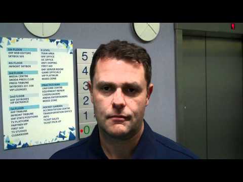 Scott Gordon Previews Slovakia Game - 2012 IIHF Ice Hockey World Championship