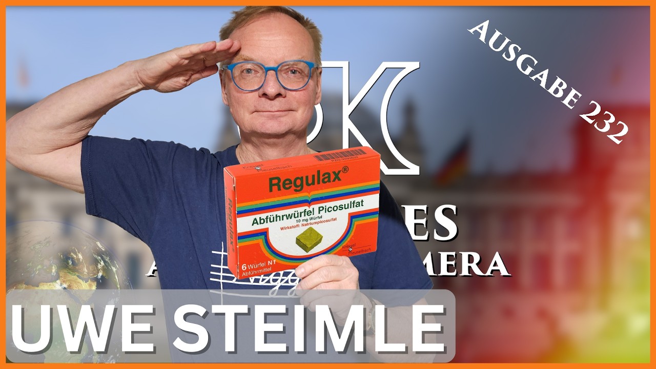 Abführmittel für Merkel | Steimles Aktuelle Kamera #232 - Uwe Steimle