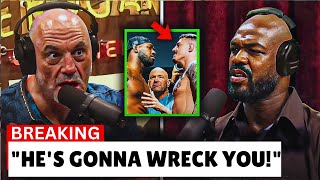 Joe Rogan Gives Shocking Warning To Jon Jones NOT TO FIGHT Tom Aspinall