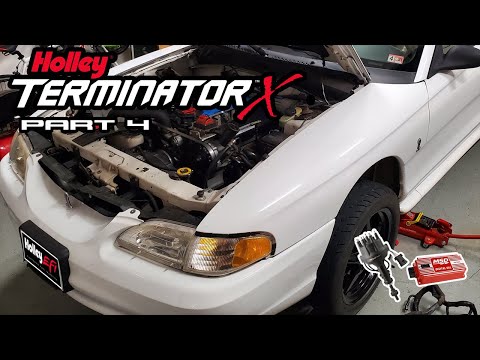 SN95 Terminator X: Removing stock ECU and ECU wiring from engine harness