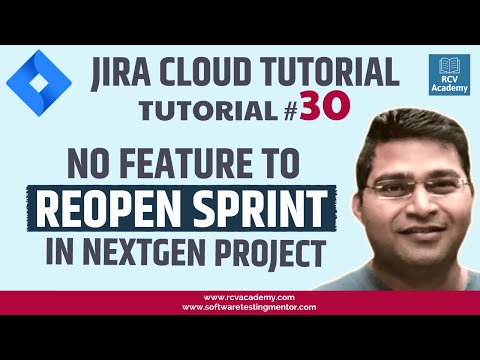 JIRA Cloud Tutorial 30 Reopening Sprint in Jira NextGen not Possible