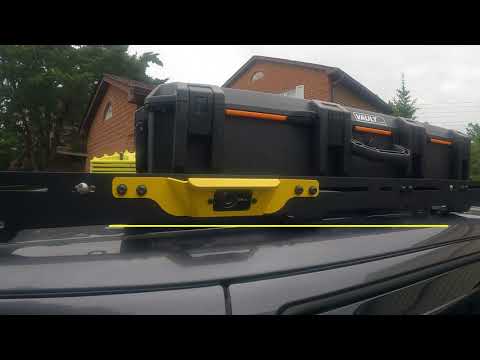 Installing the Pelican V700 Vault Takedown Case on My Prinsu Rack | 2020 Tacoma TRD Pro