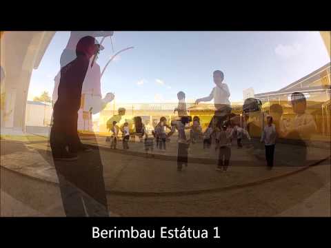 Berimbau Estátua - Capoeira Educação Infantil