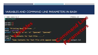 A Detailed Walkthrough:  Working with  Command Line Arguments and Variables in Bash Scripting
