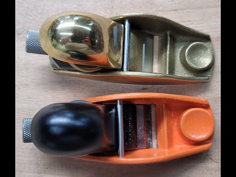 $125 Lie Nielsen Vs. $15 Jorgensen (The Orange Plane - Lowes) Review and Comparison of the 101's