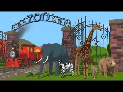 Learn about the Letter Z and Animals - The Alphabet Adventure With Alice And Shawn The Train
