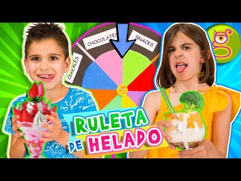 RULETA DE HELADO CHALLENGE – Helado Asqueroso Vs Delicioso