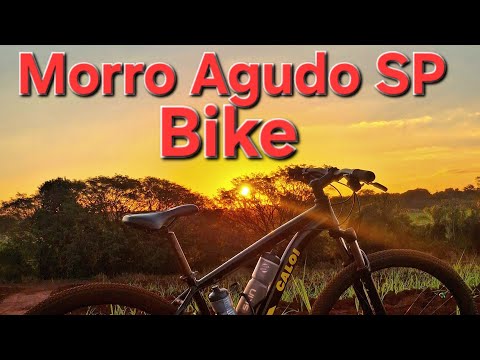 Uma volta de Bike pelos canaviais de Morro agudo SP.