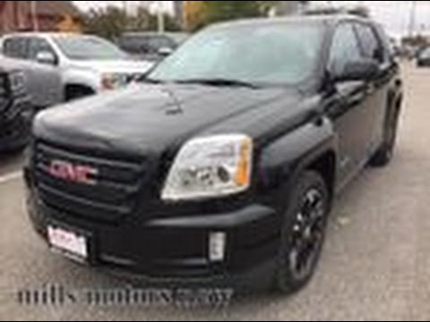 2017 GMC Terrain Nightfall Edition Sunroof Black Oshawa ON Stock #170273