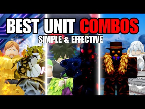 BEST UPDATE 9 UNIT COMBOS IN ANIME VANGUARDS! [SIMPLE & EFFECTIVE]
