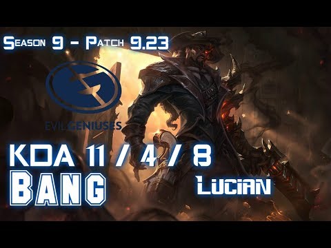 Bang LUCIAN vs XAYAH ADC - Patch 9.23 KR Ranked