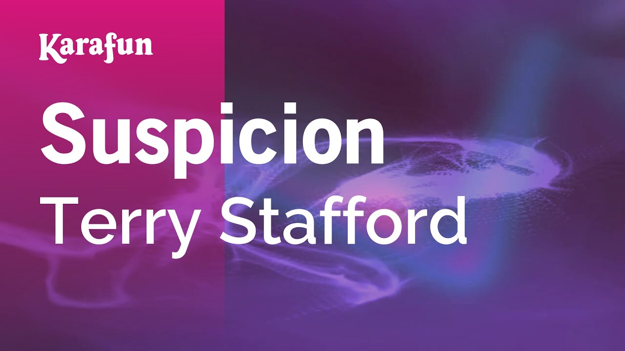 Suspicion - Terry Stafford | Karaoke Version | KaraFun