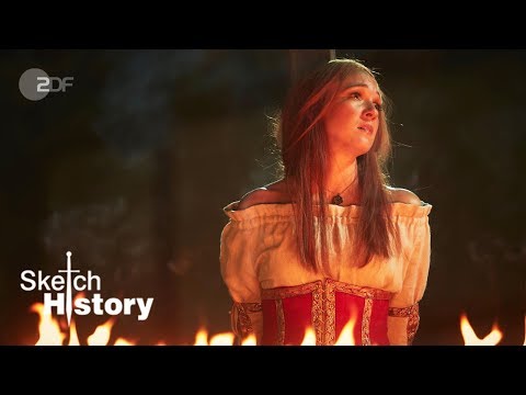 Hexe Kebekus auf dem Scheiterhaufen - BRANDNEUE STAFFEL Sketch History 2018 | ZDF