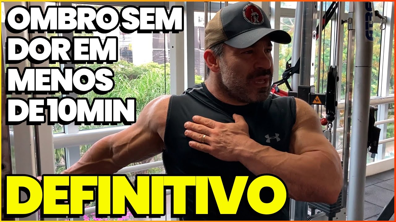 FAÇA ESSES EXERCICIOS E NÃO TENHA MAIS DOR NOS OMBROS