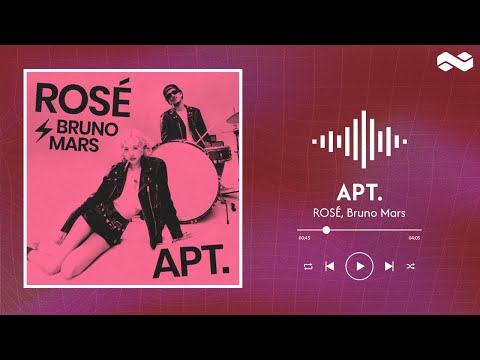 ROSE, Bruno Mars // APT. (lyrics)