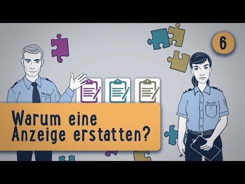 Opfern helfen - aber wie? Clip 6 Warum eine Anzeige erstatten?