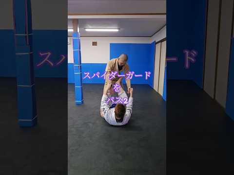 #ガードパス #パスガード #スパイダーガード #ブラジリアン柔術 #bjj #jiujitsu #格闘技 #北海道 #オホーツク #北見市