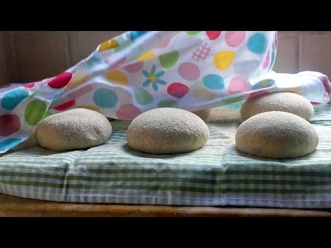 Whole Wheat Moroccan Bread - Kneading By Hand Step by Step Demonstration