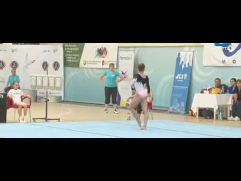 Maria Ceplinschi (2005) - FX - Junior Romanian Nationals 2019
