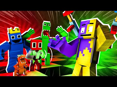 The SAD Origin of the Purple Rainbow Friends Animation What really happened to Purple?!