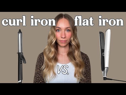 Curling Iron vs Flat Iron | Best Tool for Beachy Waves