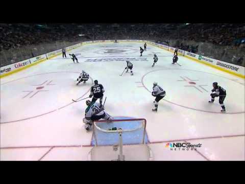 Drew Doughty slapshot goal 2-0 May 16 2013 San Joses Sharks vs LA Kings NHL Hockey