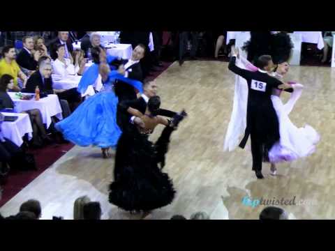 Martin Dvorak - Zuzana Silhanova, Czech ballroom championship 2012, final - quickstep MČR STT