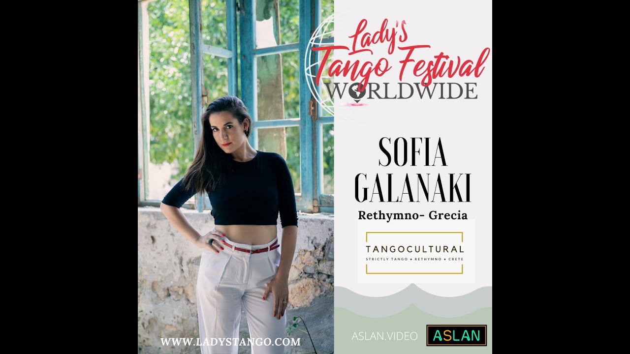 Lady´s tango Worldiwide 2021  present to Sofia Galanaki from ⁣Rethymno - Grecia