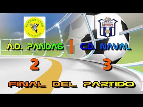 A.D. PANDAS - C.D. NAVAL   2 - 3