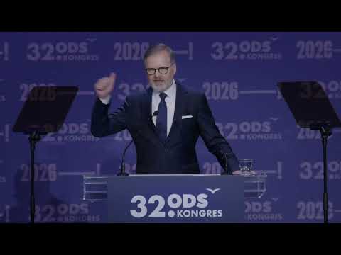 Zpráva končícího předsedy ODS Petra Fialy na 32. kongresu ODS