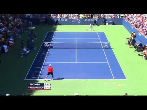 US Open 2014 | Tsonga vs Nedovyesov