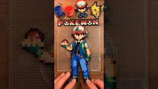 Pokemon Trainer - Ash Ketchum : perlerbeads pikachu satoshi #pokemon#perlerbeads#pikachu#ash#satoshi