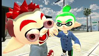 [やばい！？] 4号と3号が入れ替わった結果.... [スプラトゥーン アニメ]