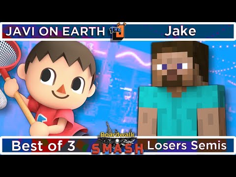 Boardwalk Smash #20 Losers Semis - Jake (Steve) vs. JAVI ON EARTH (Villager)