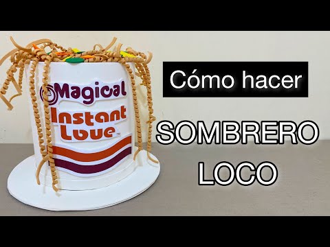 How to Make a Mad Hatter | Maruchan Mad Hatter Construction and Decoration