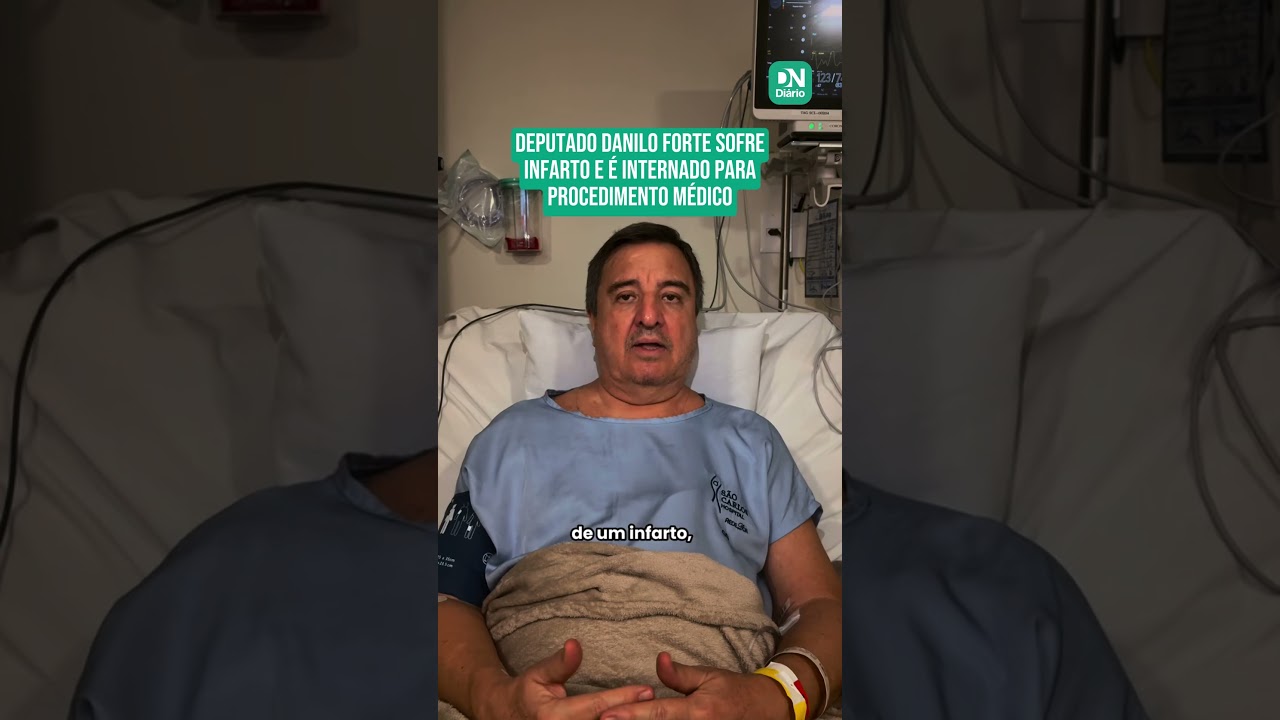 Imagem da notícia Deputado Danilo Forte sofre infarto e é internado para procedimento médico