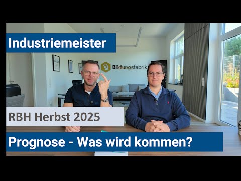 Industrial Master (IHK) - Forecast RBH Autumn 2025