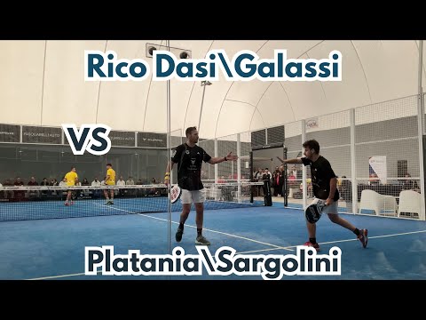 RICO DASI\GALASSI VS PLATANIA\SARGOLINI - HIGHLIGHTS SERIE A PADEL 2025