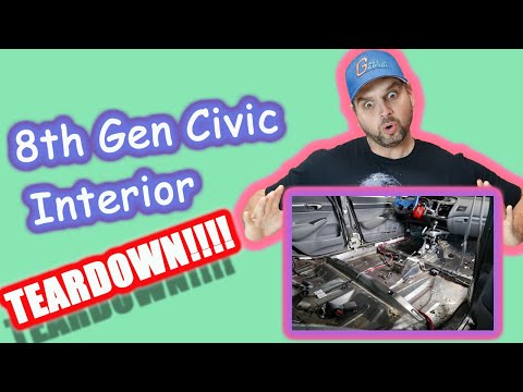 Ep: 8 How to Remove the Interior on an 8th Gen 2006-2011 Honda Civic FA1 FG1