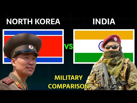 North Korea vs India Military Power Comparison 2025 | India vs North Korea Military Power 2025