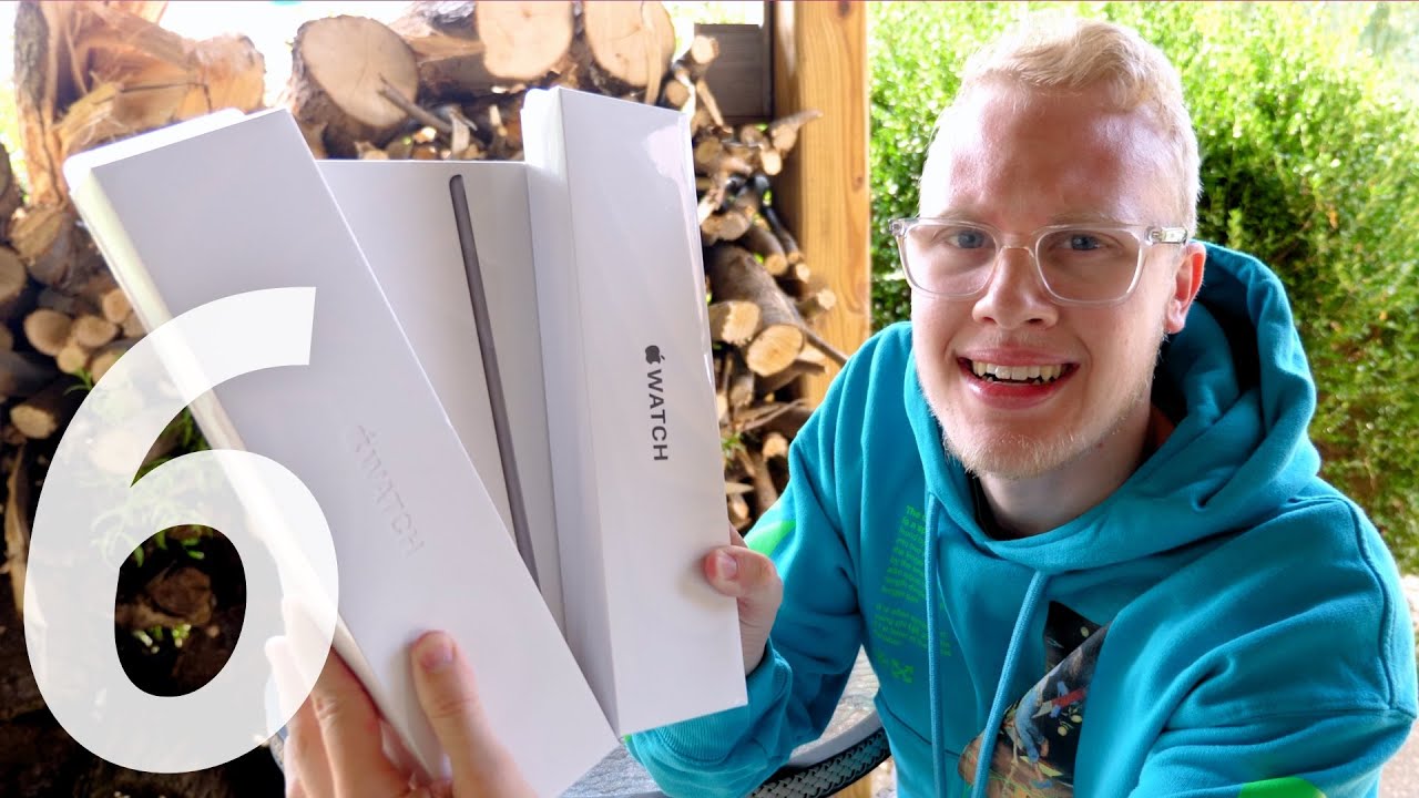 Blue Apple Watch Series 6, New SE & iPad 8 Unboxing!